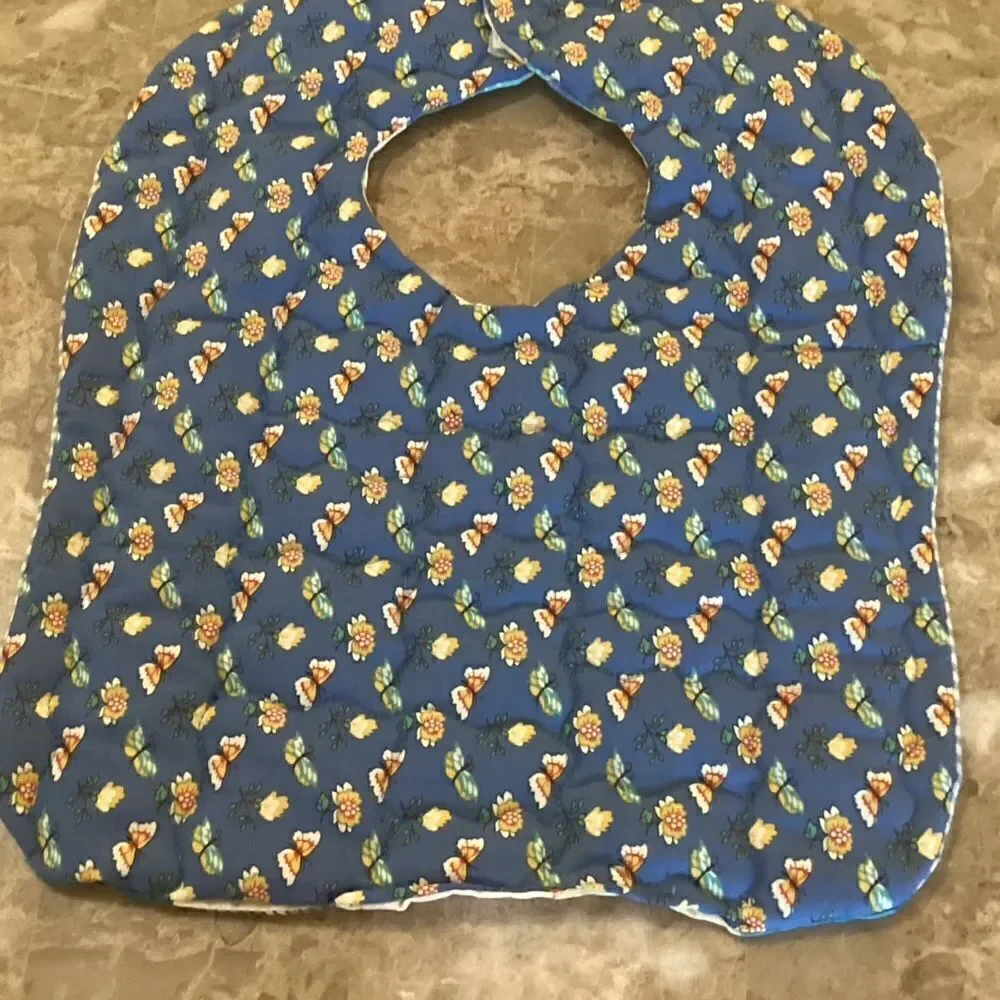 Hand Crafted Reversible Baby Bib $12 ea or 3/$25